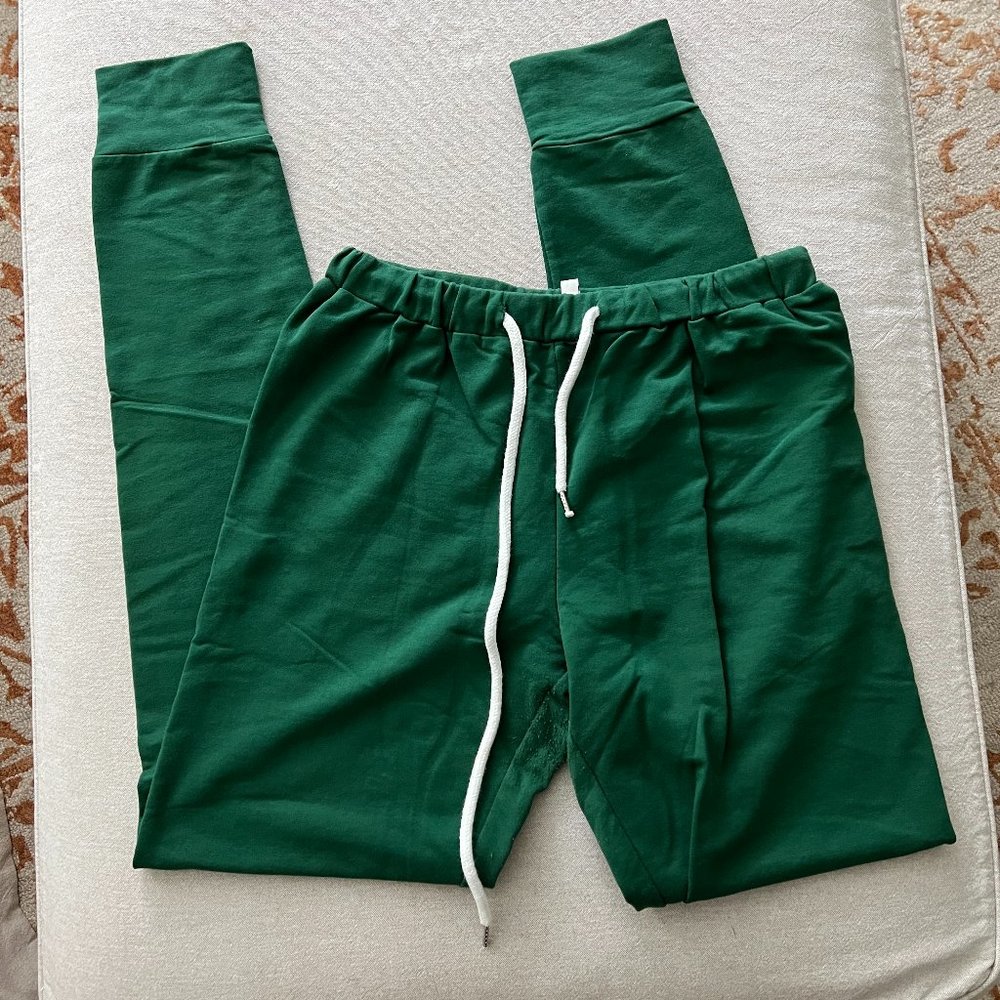EUC Brickyard Buffalo Green Jogger Sweatpants Sz L